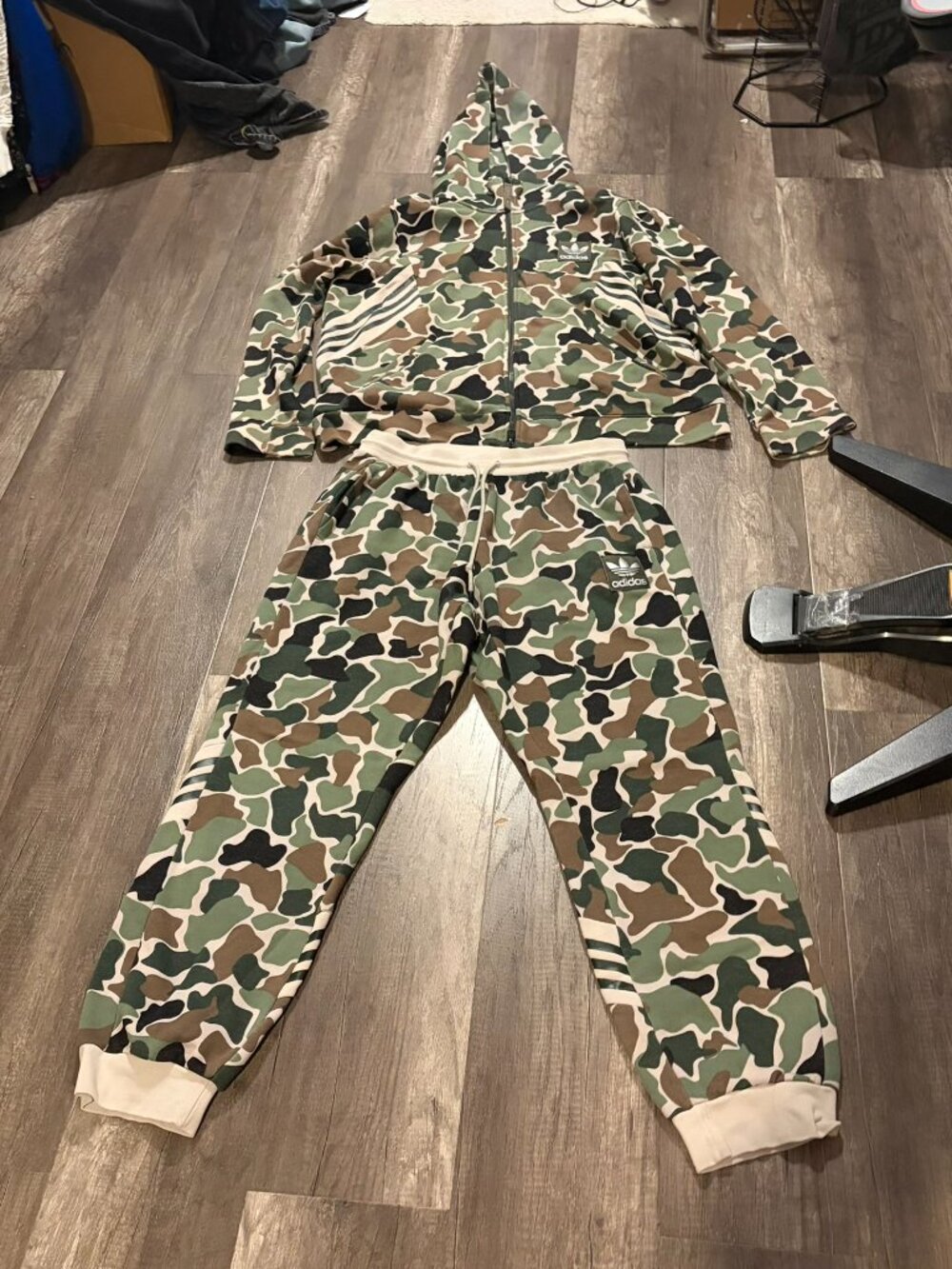 Adidas Camo Track set